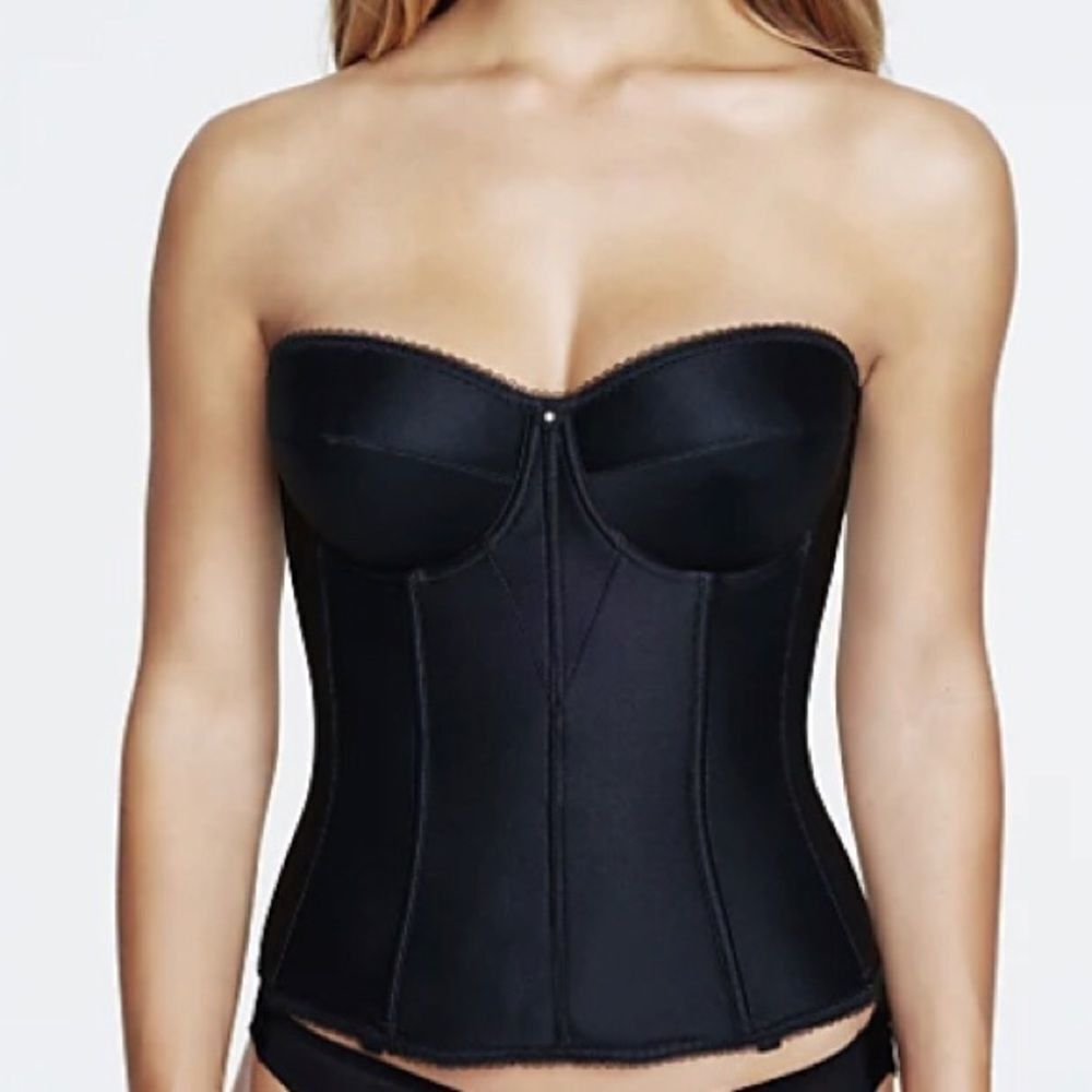 Dominique Juliette Strapless Longline Corset Size 38A NWT